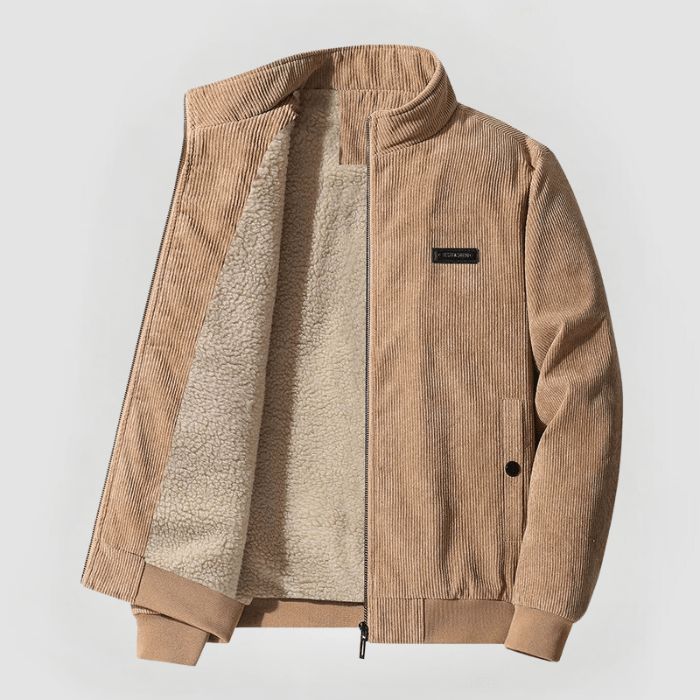 Samuel™ | Cordjacka med fleecefoder