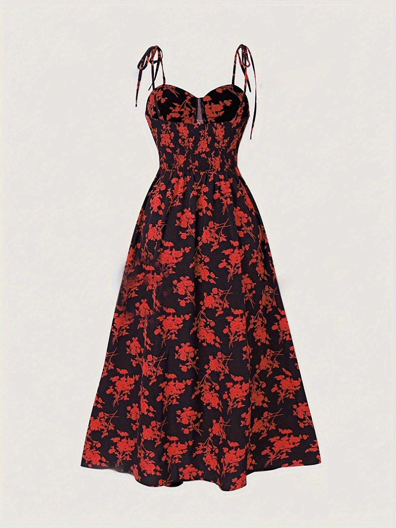 Tilde™ | Blommig sommarklänning med off-shoulder design