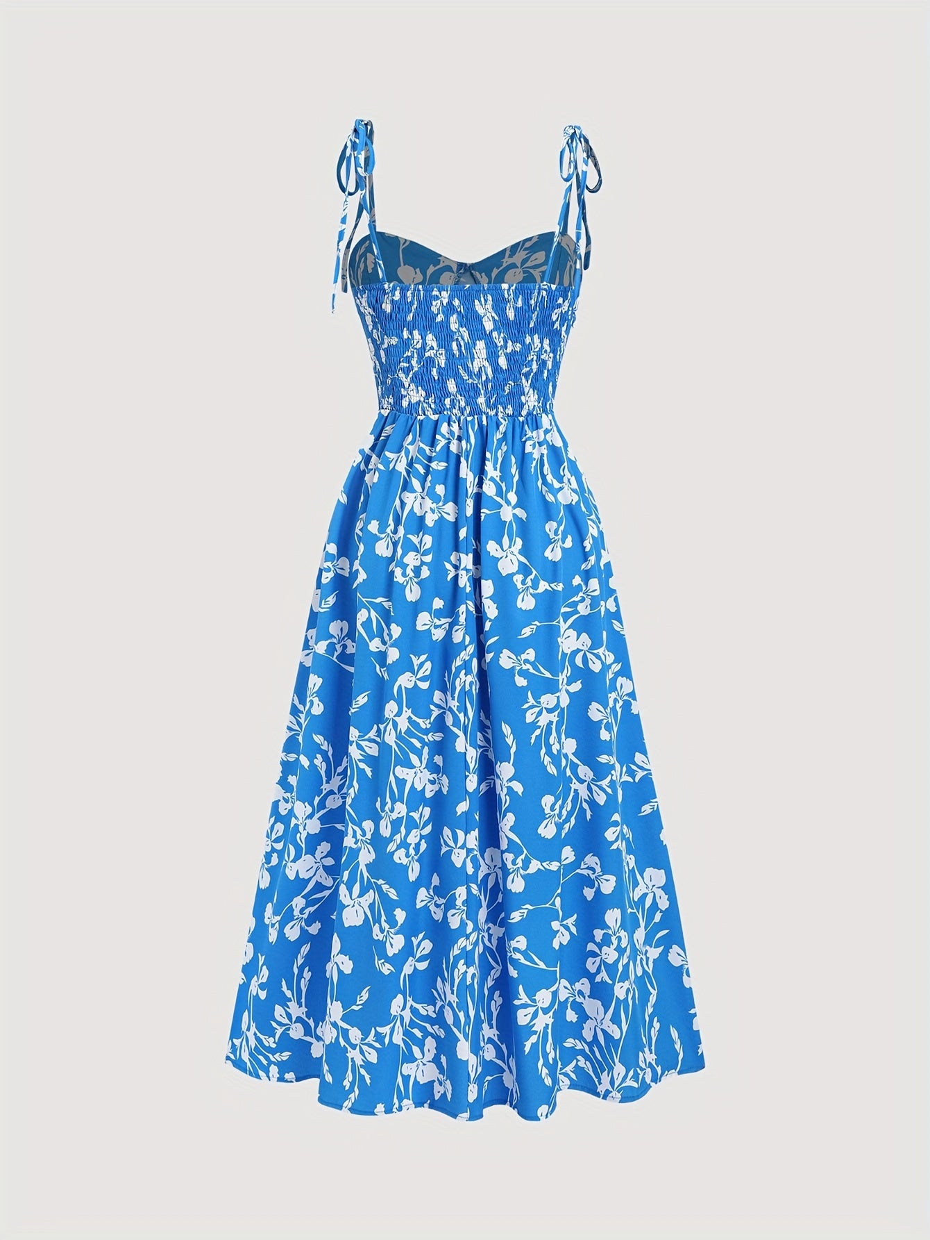 Tilde™ | Blommig sommarklänning med off-shoulder design