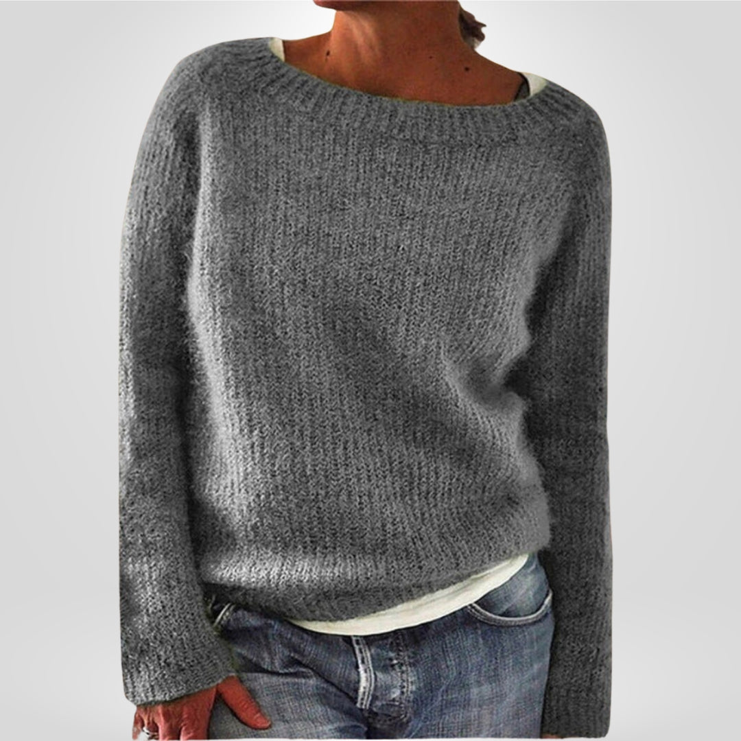 Agnes™ | Klassisk stickad tröja