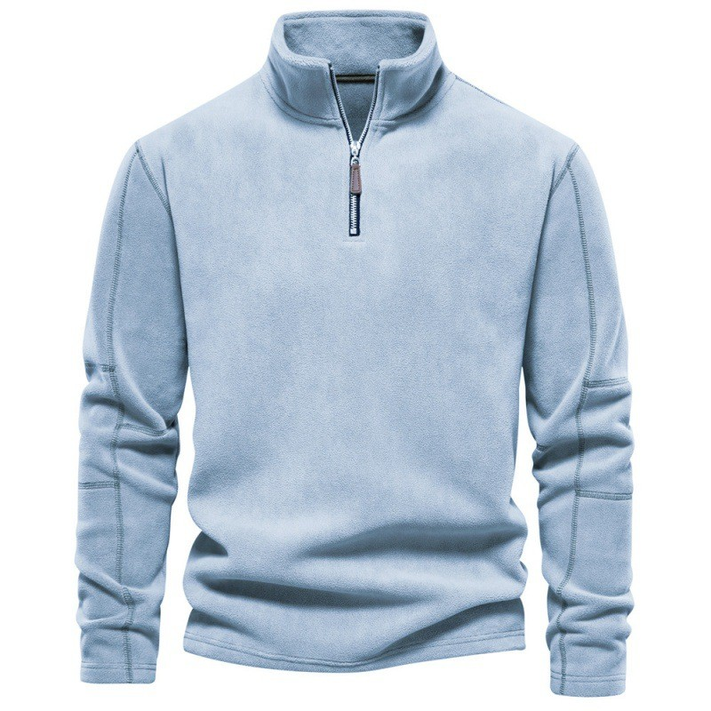 Emil™ | Fleece-Tröja med Kvartsdragkedja