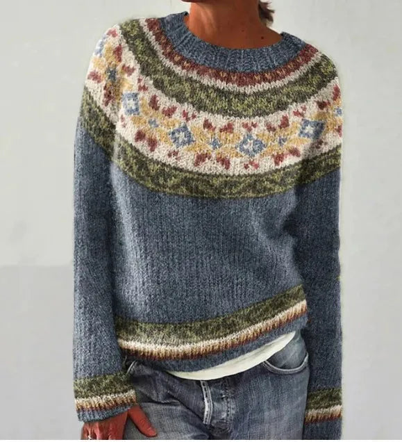 Elvira™ | Retro Hösttröja för Ultimat Komfort och Stil