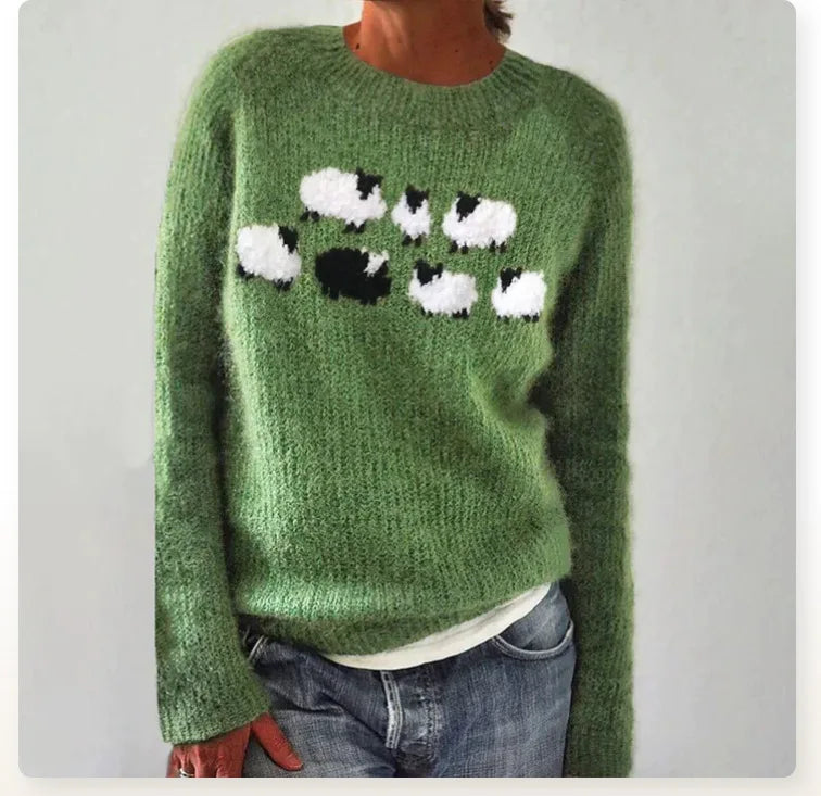 Elvira™ | Retro Hösttröja för Ultimat Komfort och Stil