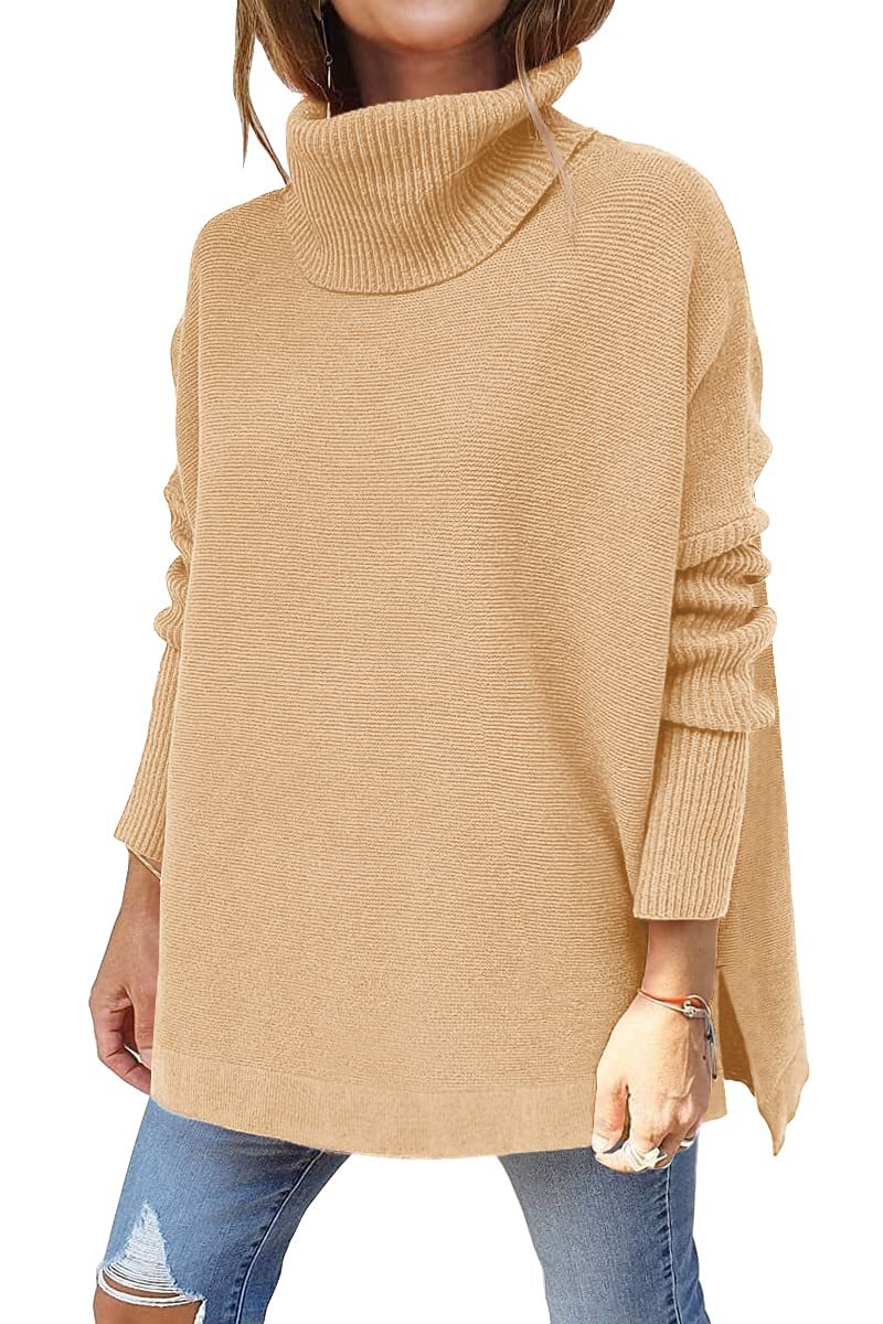 Elvira™ | Oversize Polotröja i Mysig Design