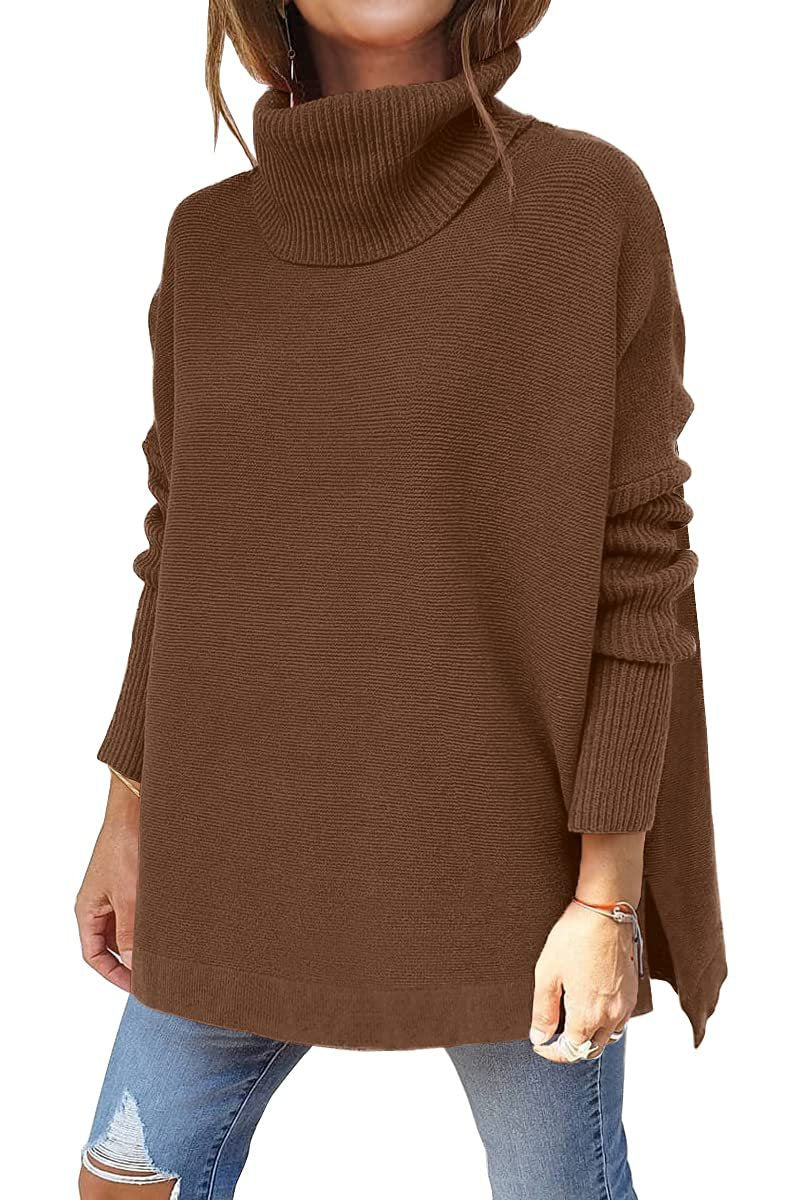 Elvira™ | Oversize Polotröja i Mysig Design
