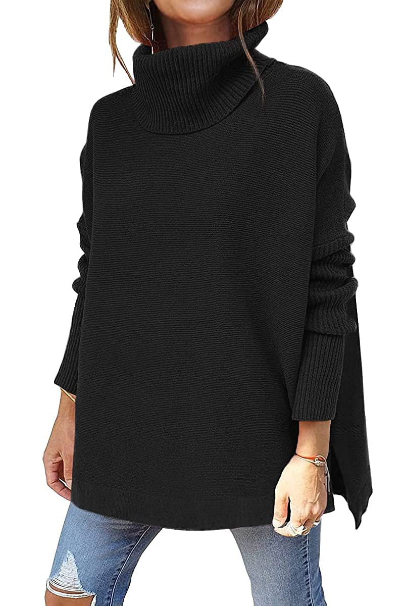 Elvira™ | Oversize Polotröja i Mysig Design