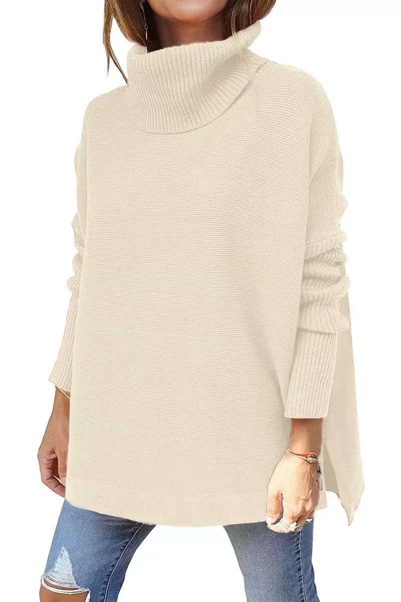 Elvira™ | Oversize Polotröja i Mysig Design