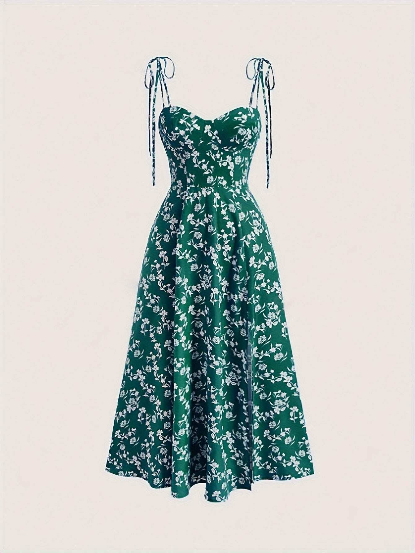 Tilde™ | Blommig sommarklänning med off-shoulder design