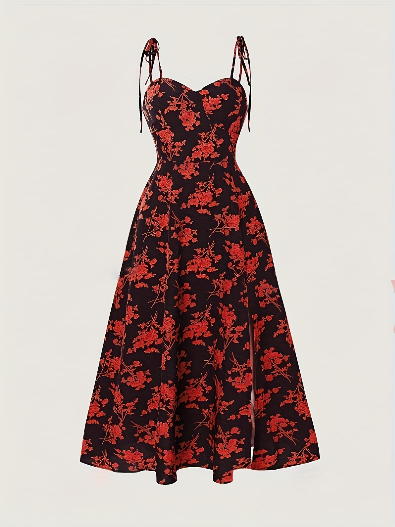 Tilde™ | Blommig sommarklänning med off-shoulder design