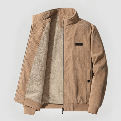 Samuel™ | Cordjacka med fleecefoder
