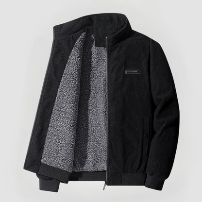 Samuel™ | Cordjacka med fleecefoder