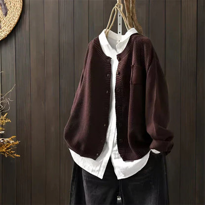 Matilda™ | Klassisk Stickad Cardigan