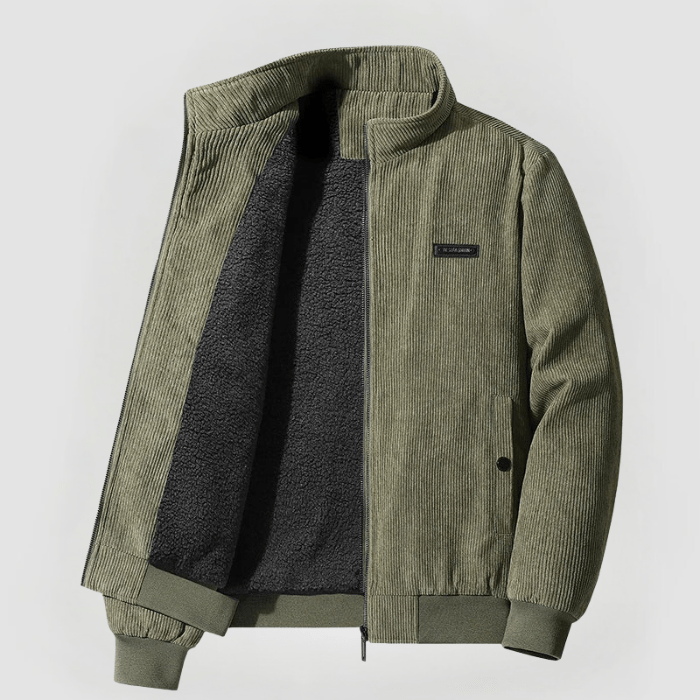 Samuel™ | Cordjacka med fleecefoder