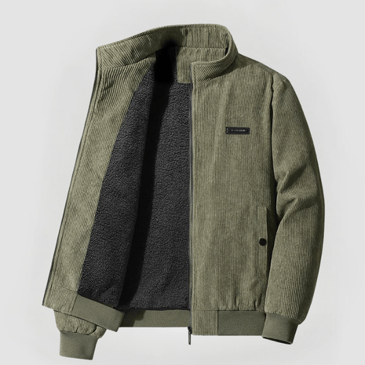 Samuel™ | Cordjacka med fleecefoder