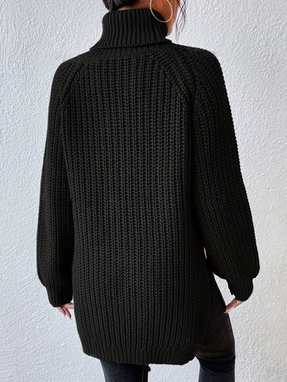 Ragna™ | Stilren Polotröja med Slits
