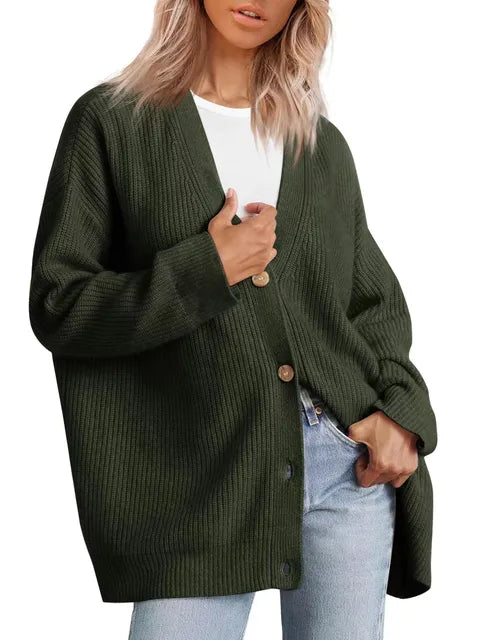 Ronja™ | Elegant Cardigan med Knappar