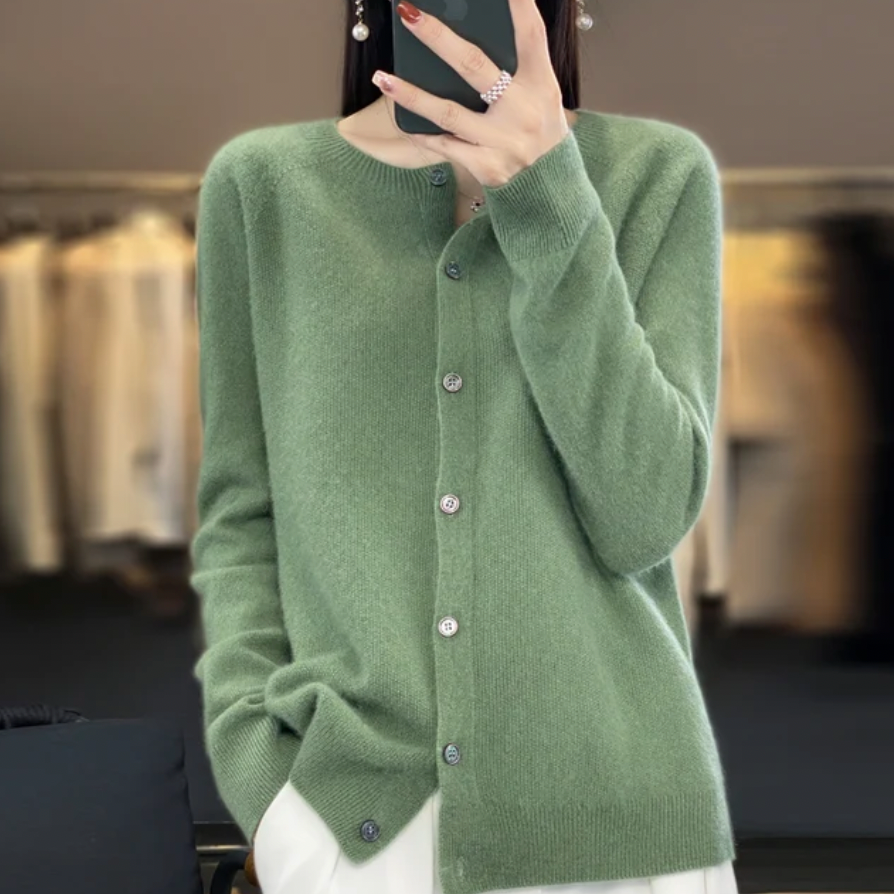 Hedda™ | Mysig ullcardigan