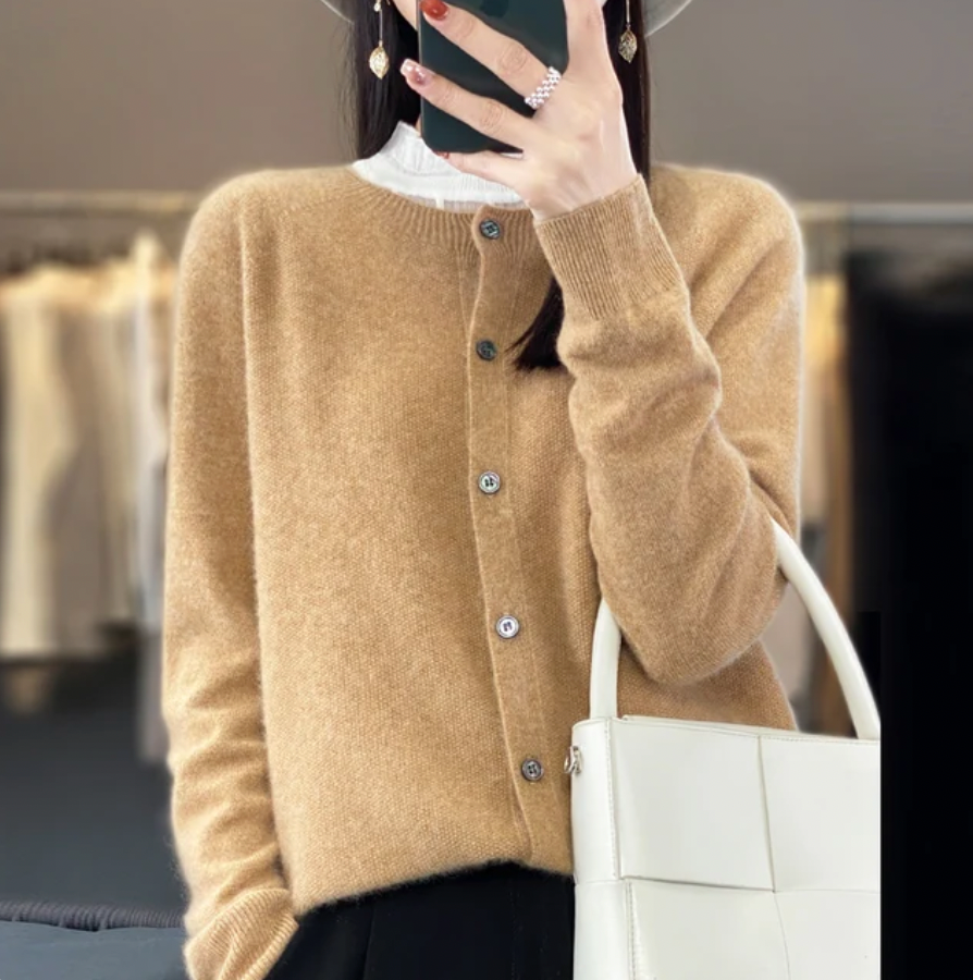 Hedda™ | Mysig ullcardigan
